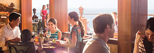 Dine by the water surrounded by fresh ocean breezes