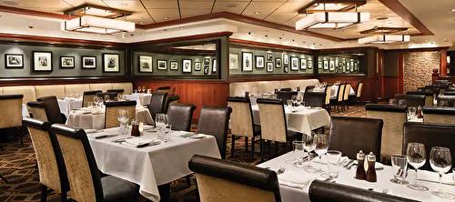 Enjoy choice cuts at Cagney’s Steakhouse
