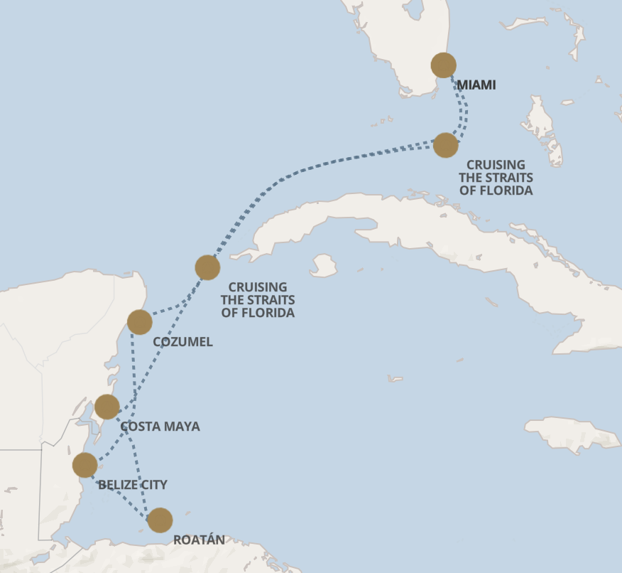 Mapa Miami a Miami feb 2027